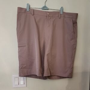 Grand Slam Men's Beige Dri Fit Golf Shorts